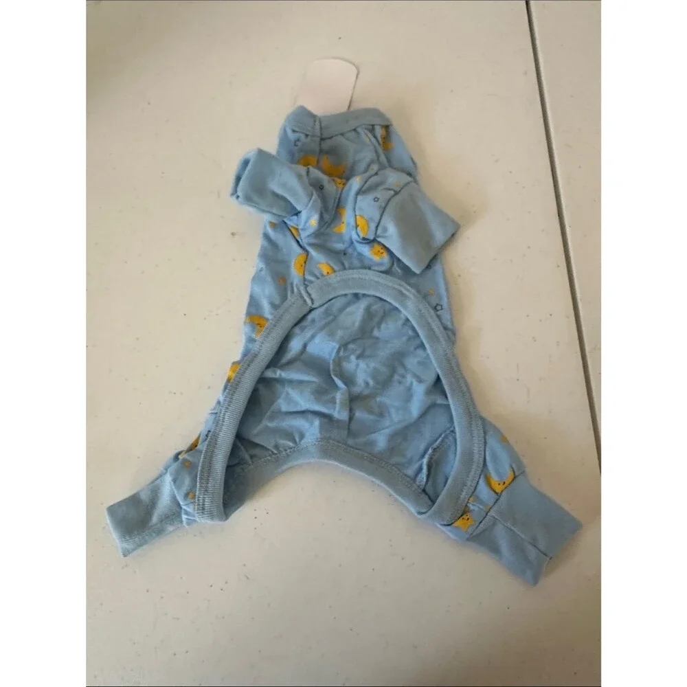 Pawz Road Baby Blue Dog Pajamas Size Small Adorable Pet Loungewear